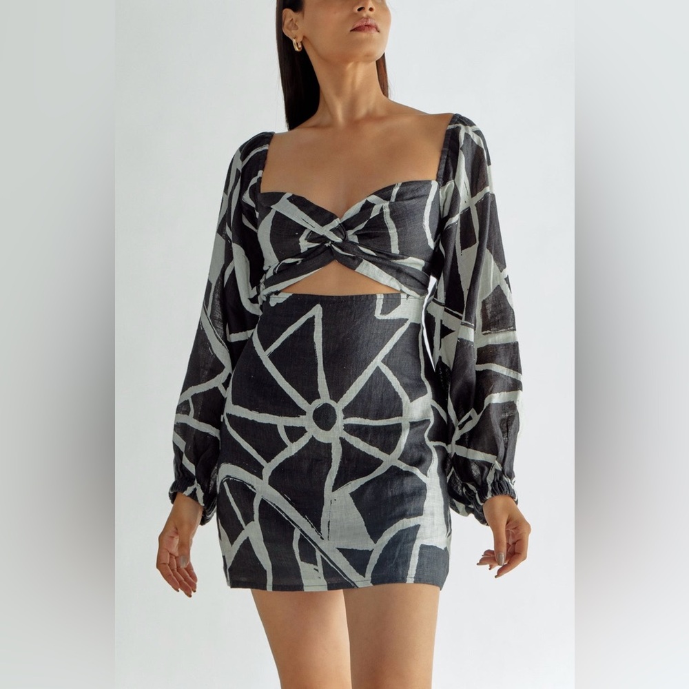 NEW | Summer Away | Barths Linen Mini Dress | S